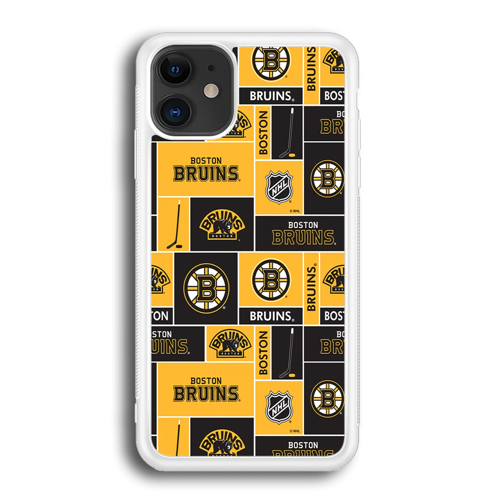 Hockey Boston Bruins NHL 001 iPhone 12 Case