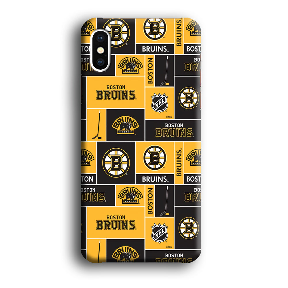 Hockey Boston Bruins NHL 001 iPhone Xs Case