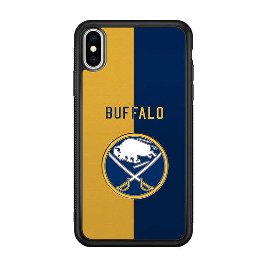 Hockey Buffalo Sabres NHL 001 iPhone Xs Case