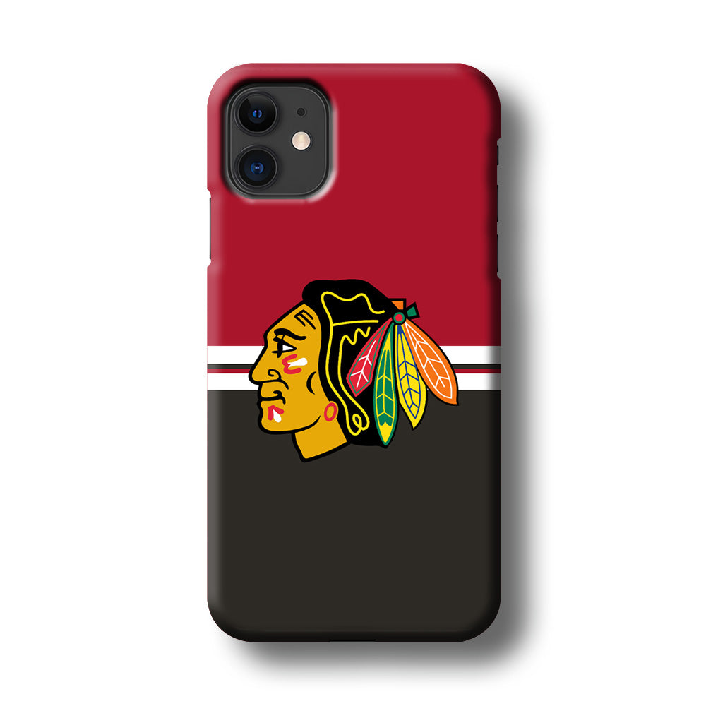 Hockey Chicago Blackhawks NHL 001 iPhone 11 Case