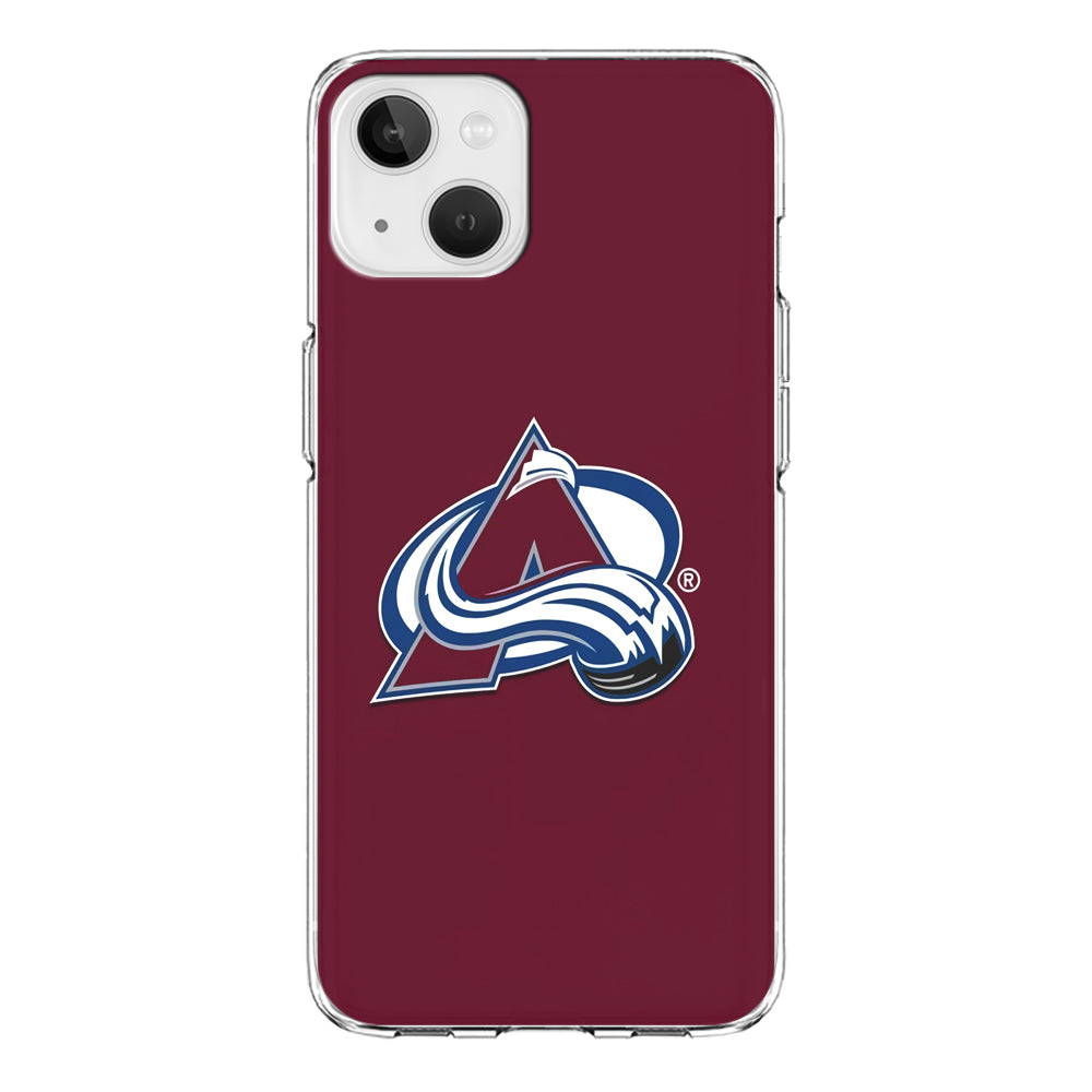 Hockey Colorado Avalanche NHL 001 iPhone 13 Mini Case-Phone Case-Clear Soft Case-Altracase