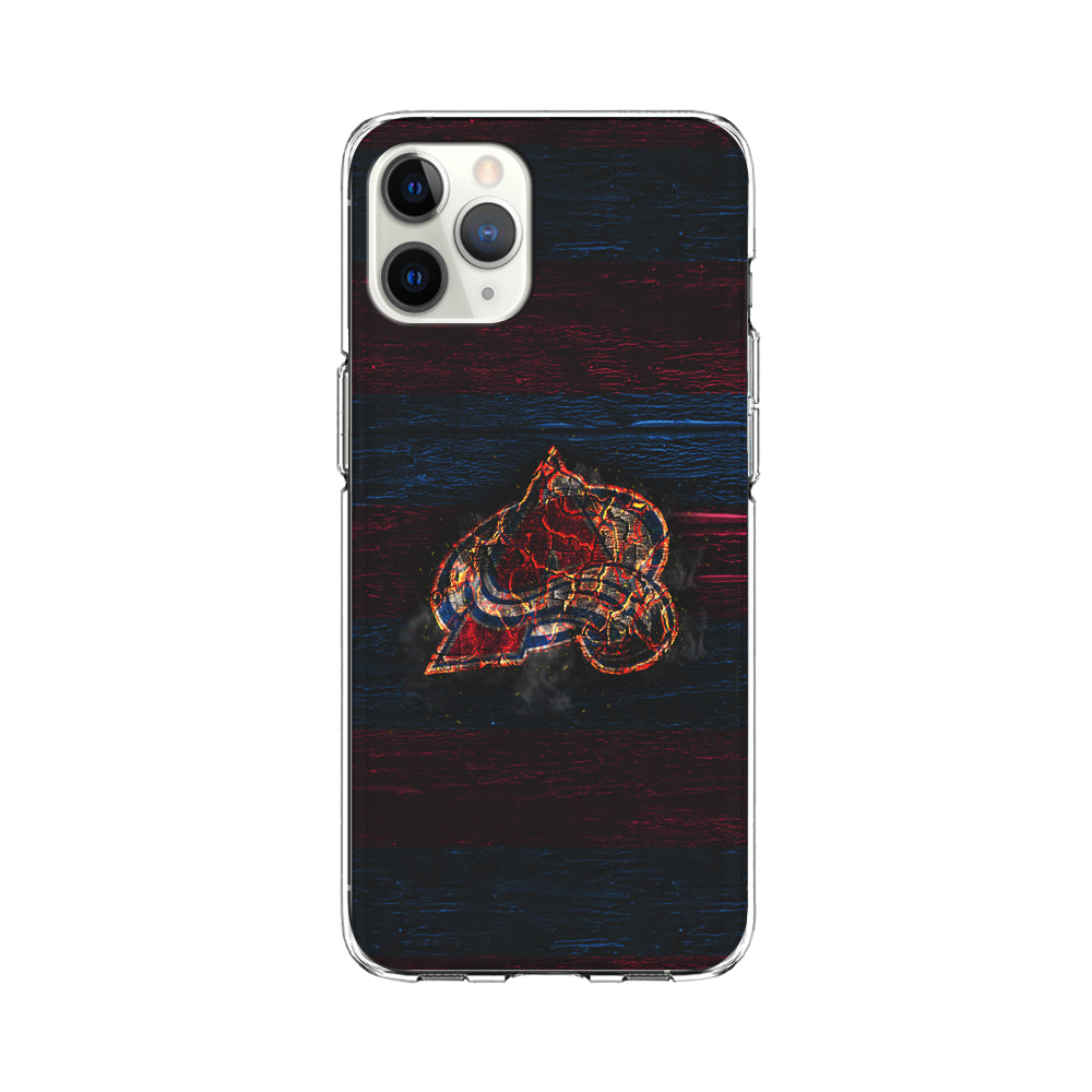 Hockey Colorado Avalanche NHL 002 iPhone 11 Pro Max Case-Phone Case-Clear Soft Case-Altracase
