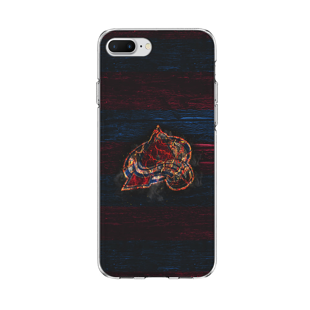Hockey Colorado Avalanche NHL 002 iPhone 8 Plus Case-Phone Case-Clear Soft Case-Altracase