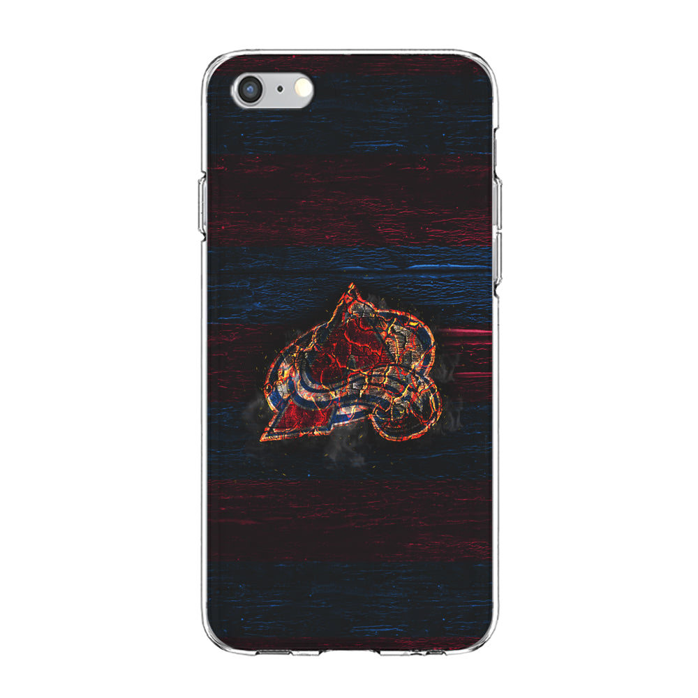 Hockey Colorado Avalanche NHL 002 iPhone 6 Plus | 6s Plus Case-Phone Case-Clear Soft Case-Altracase