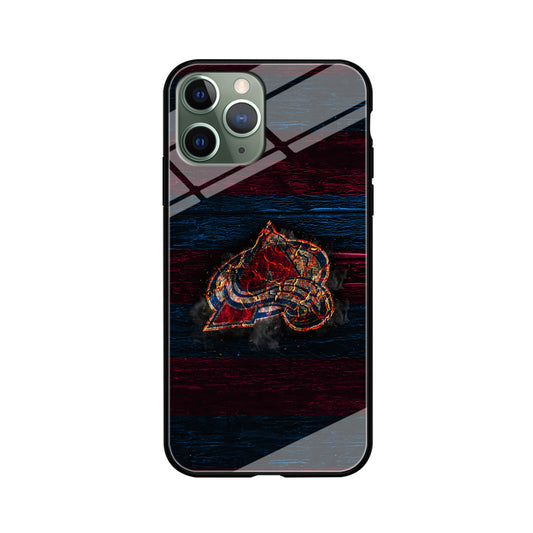 Hockey Colorado Avalanche NHL 002 iPhone 11 Pro Max Case-Phone Case-Tempered Glass Case-Altracase
