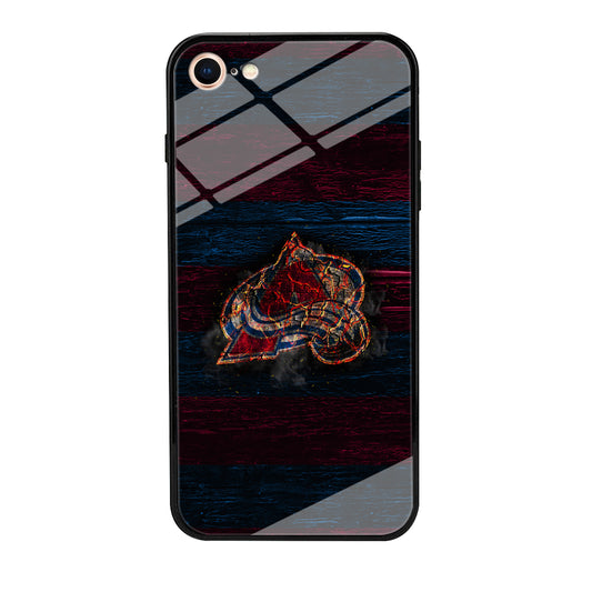 Hockey Colorado Avalanche NHL 002 iPhone 7 Case-Phone Case-Tempered Glass Case-Altracase