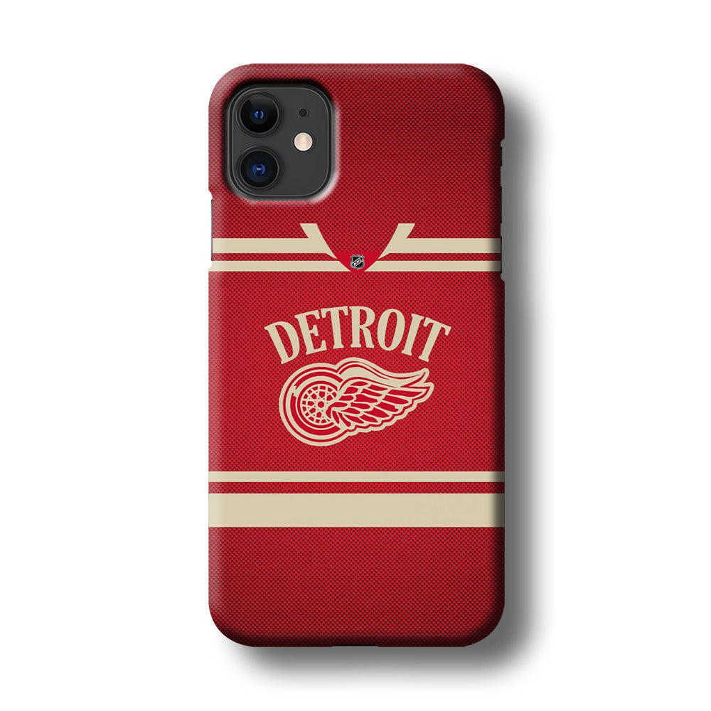 Hockey Detroit Red Wings NHL 002 iPhone 11 Case