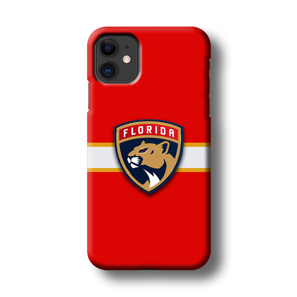 Hockey Florida Panthers NHL 002 iPhone 11 Case