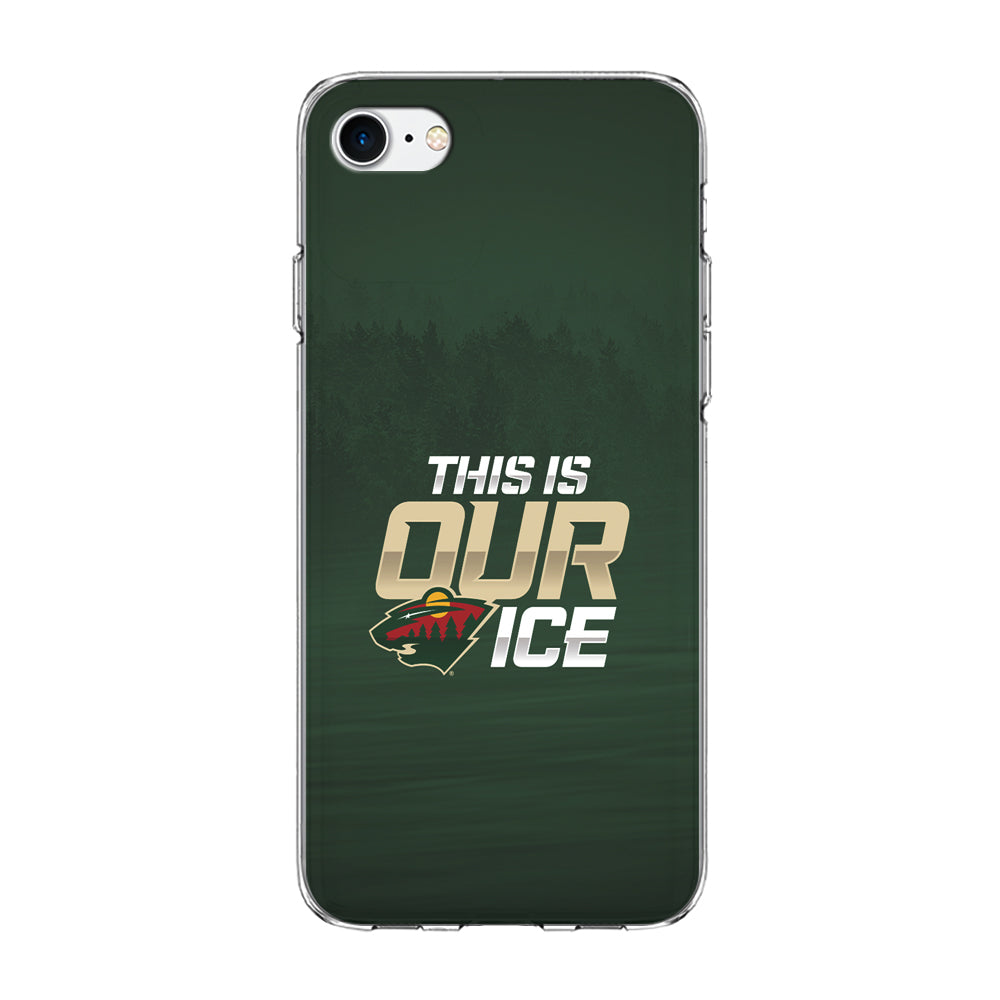 Hockey Minnesota Wild NHL 002 iPhone 7 Case-Phone Case-Clear Soft Case-Altracase