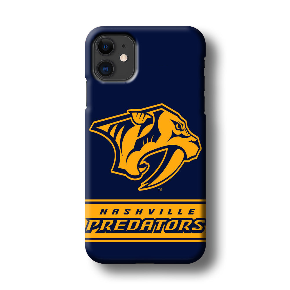 Hockey Nashville Predators NHL 001 iPhone 11 Case