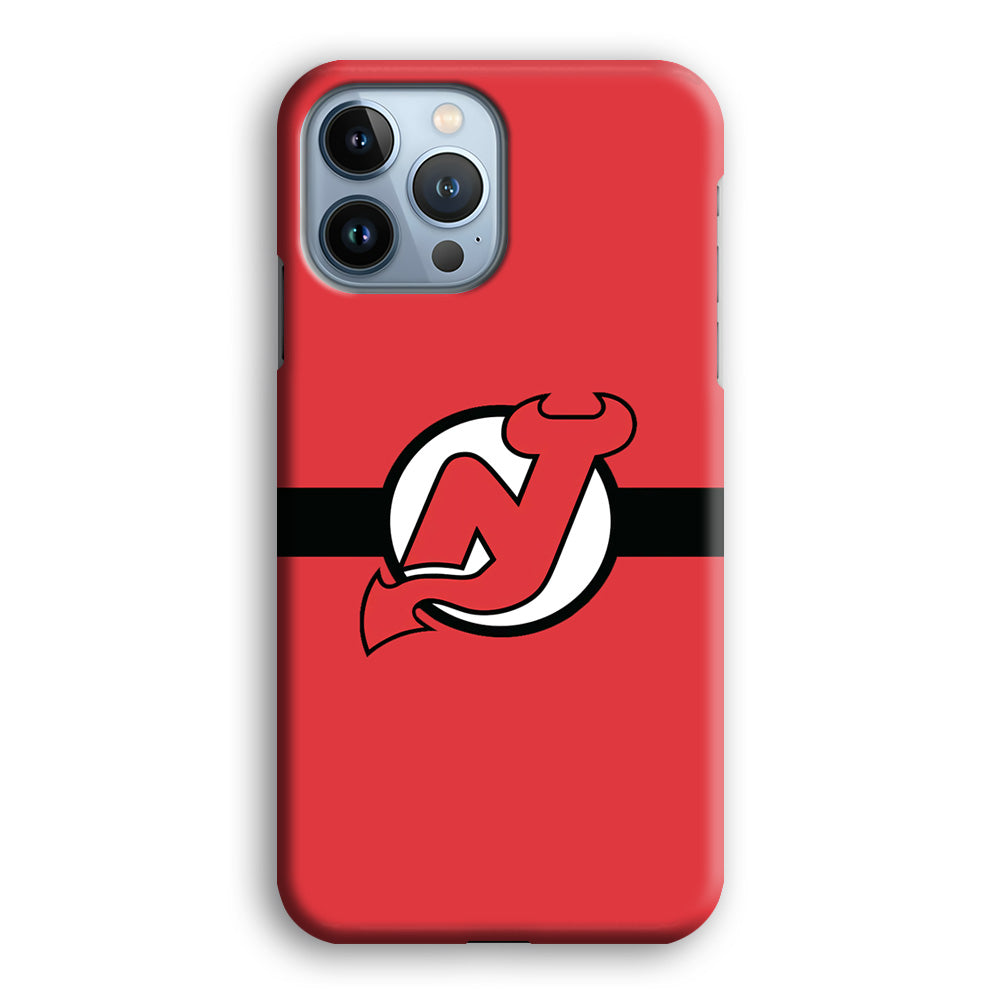 Hockey New Jersey Devils NHL 002 iPhone 14 Pro Case