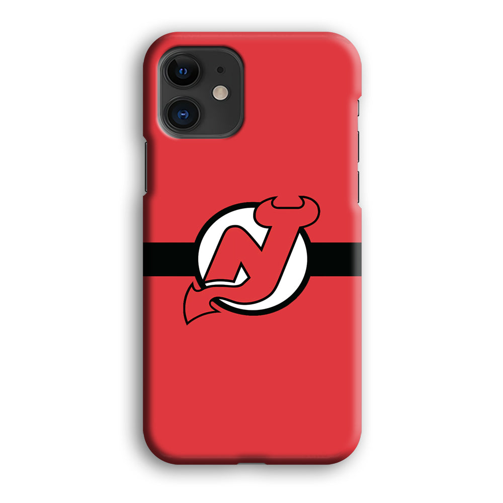 Hockey New Jersey Devils NHL 002 iPhone 12 Case