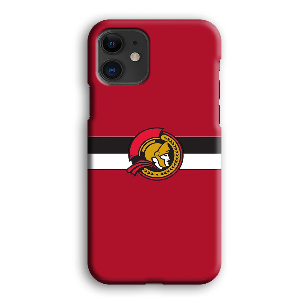 Hockey Ottawa Senators NHL 001 iPhone 12 Case