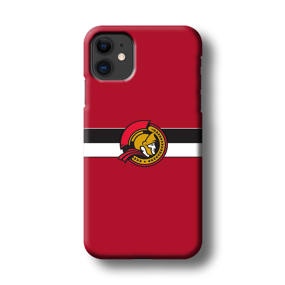 Hockey Ottawa Senators NHL 001 iPhone 11 Case