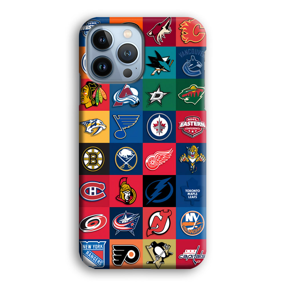 Hockey Teams NHL 001 iPhone 13 Pro Max Case