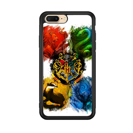 Hogwarts Harry Potter Art iPhone 8 Plus Case