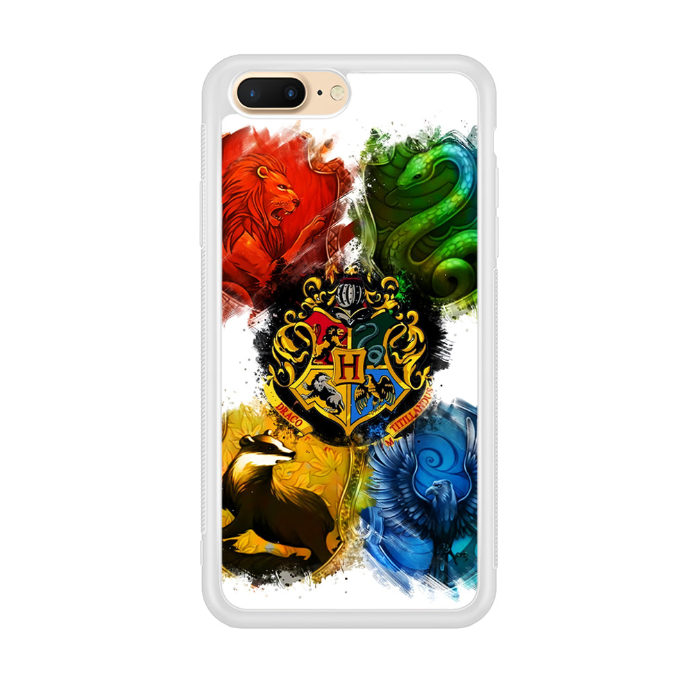 Hogwarts Harry Potter Art iPhone 8 Plus Case