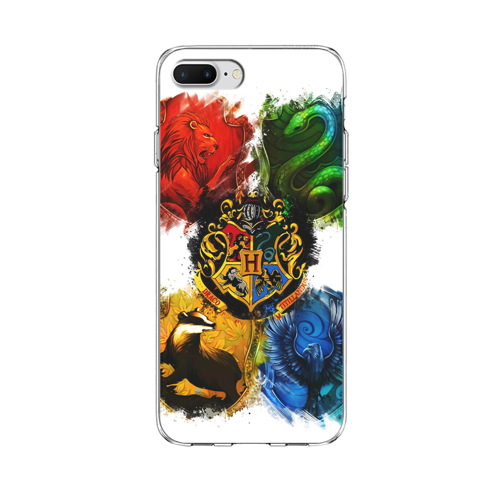 Hogwarts Harry Potter Art iPhone 8 Plus Case