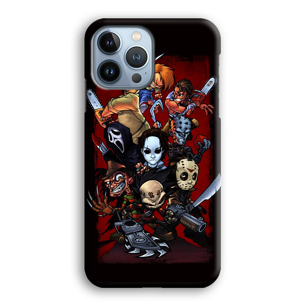 Horror Character Cartoon iPhone 13 Pro Case-Phone Case-3D Case-Altracase