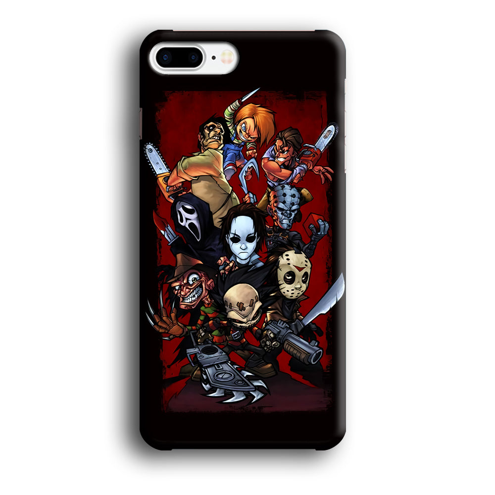 Horror Character Cartoon iPhone 8 Plus Case-Phone Case-3D Case-Altracase