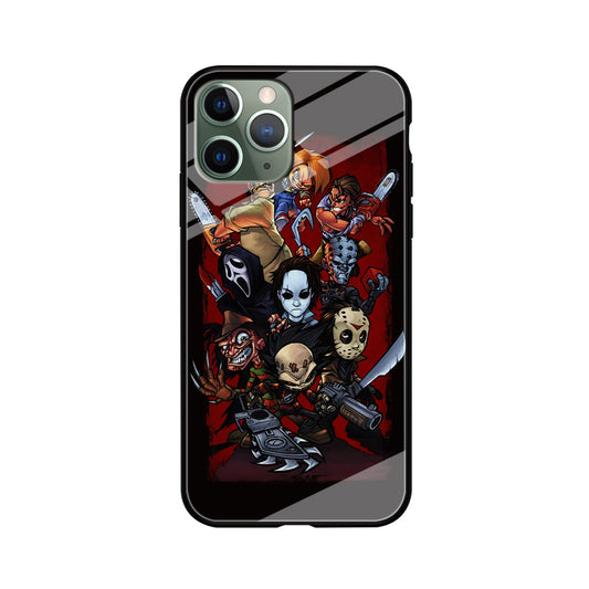 Horror Character Cartoon iPhone 11 Pro Max Case-Phone Case-Tempered Glass Case-Altracase