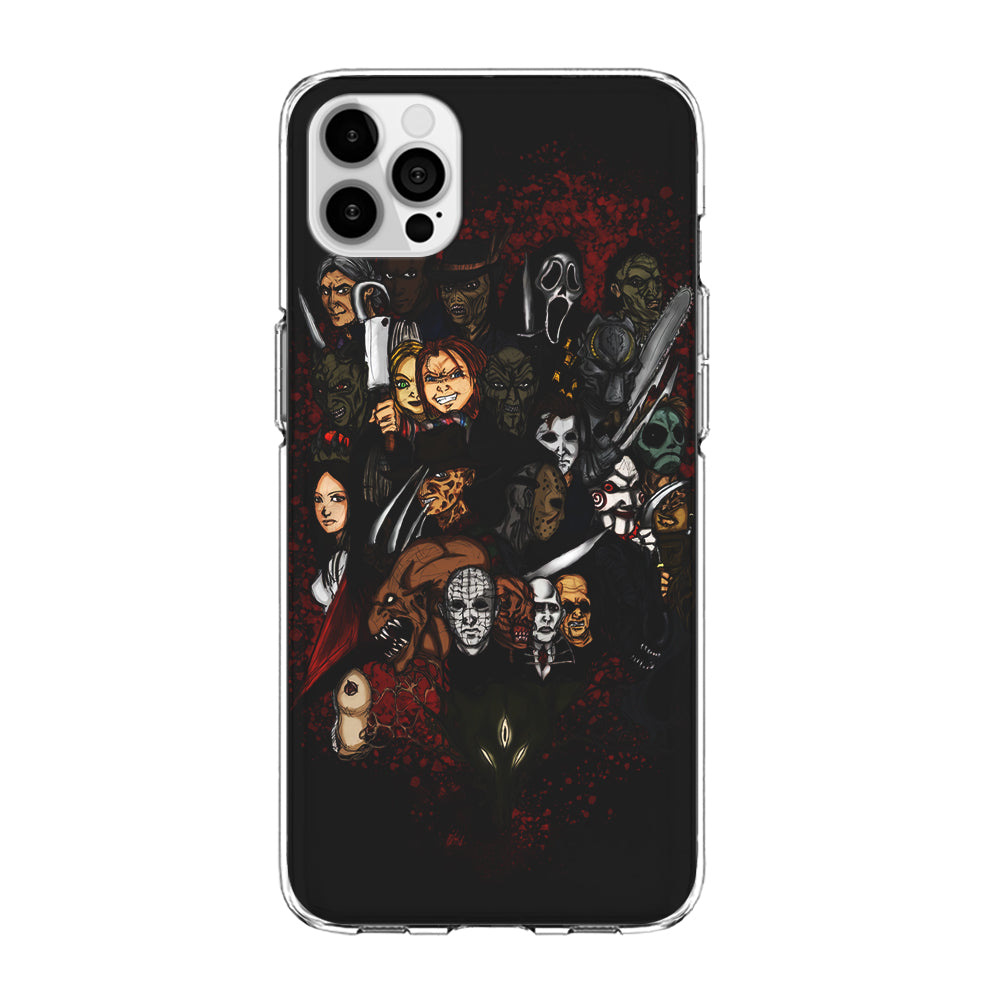 Horror Movie Character iPhone 15 Pro Case-Phone Case-Clear Soft Case-Altracase