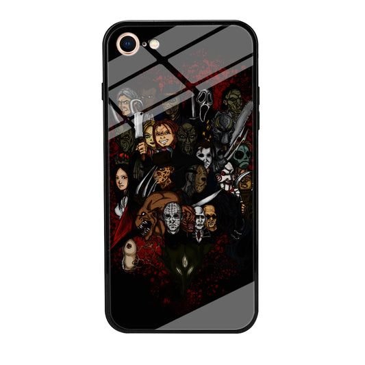 Horror Movie Character iPhone 8 Case-Phone Case-Tempered Glass Case-Altracase