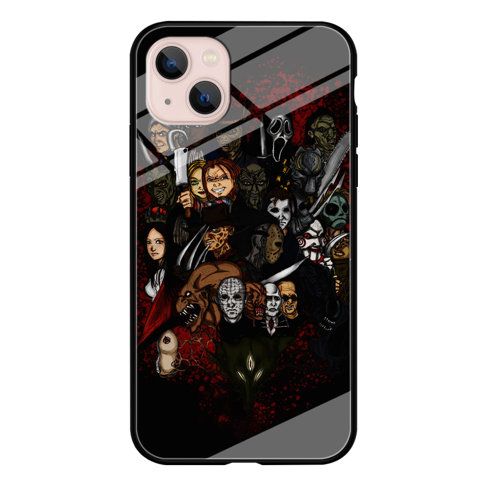 Horror Movie Character iPhone 13 Mini Case-Phone Case-Tempered Glass Case-Altracase