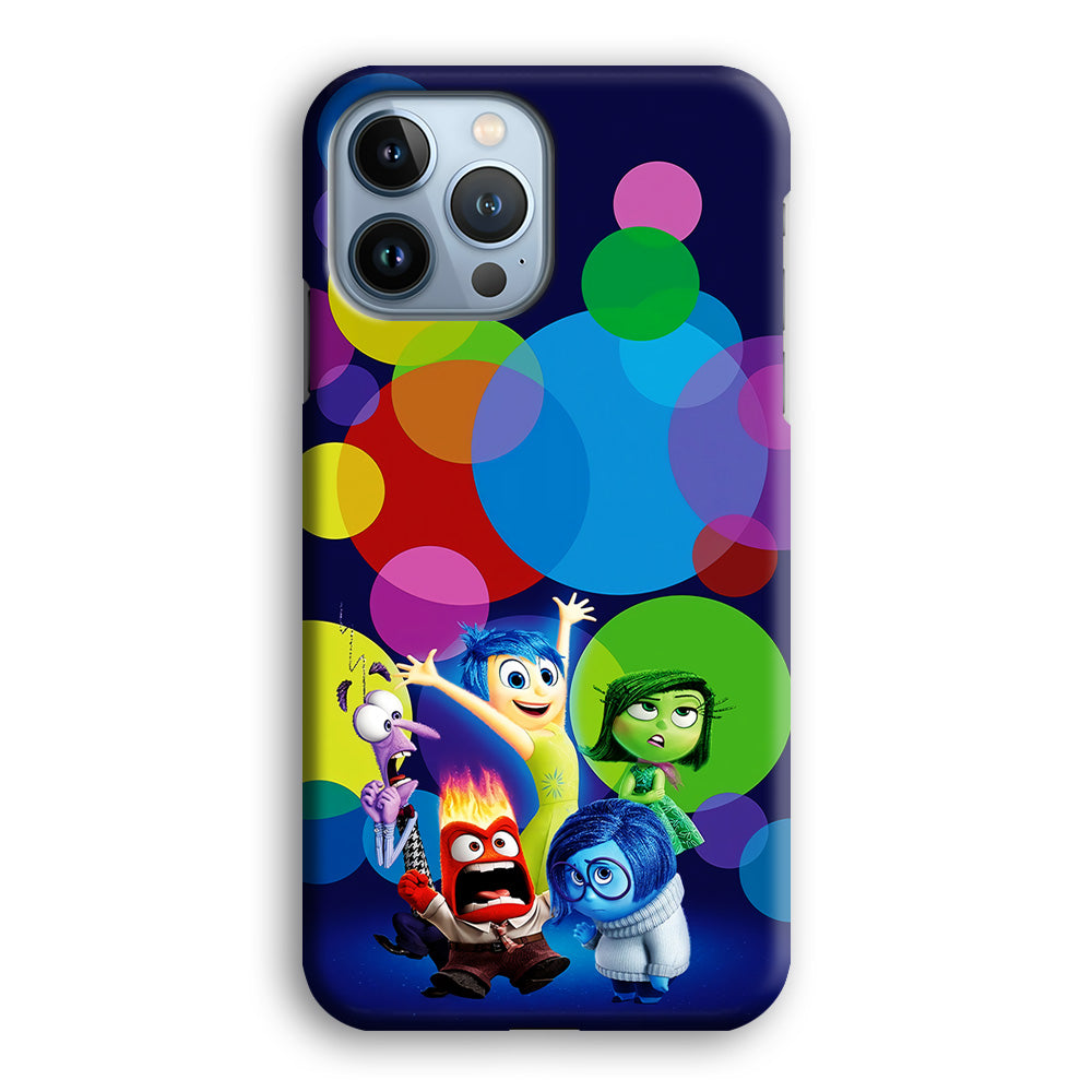 Inside Out Colorful Circle iPhone 13 Pro Case-Phone Case-3D Case-Altracase
