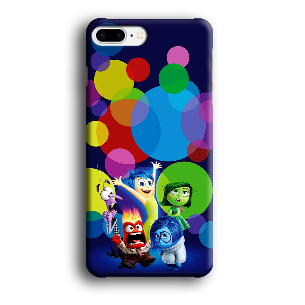 Inside Out Colorful Circle iPhone 8 Plus Case-Phone Case-3D Case-Altracase