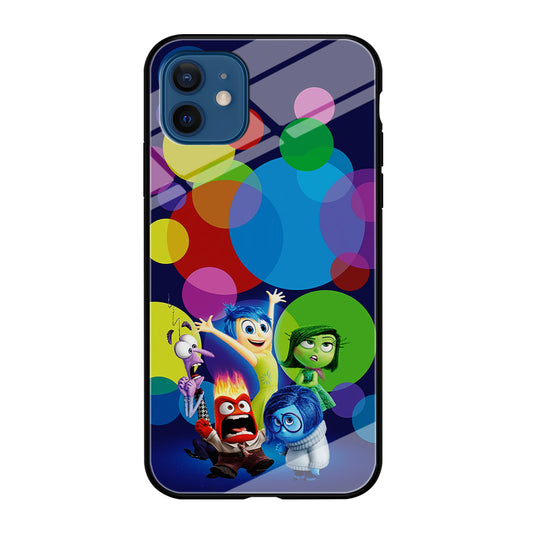 Inside Out Colorful Circle iPhone 12 Case-Phone Case-Tempered Glass Case-Altracase