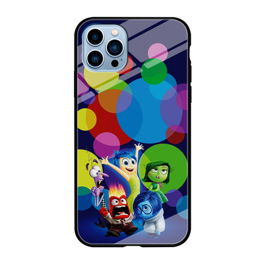 Inside Out Colorful Circle iPhone 12 Pro Max Case-Phone Case-Tempered Glass Case-Altracase