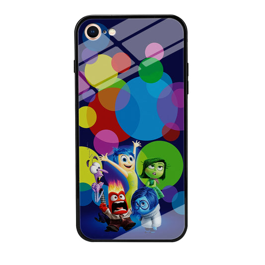 Inside Out Colorful Circle iPhone 7 Case-Phone Case-Tempered Glass Case-Altracase