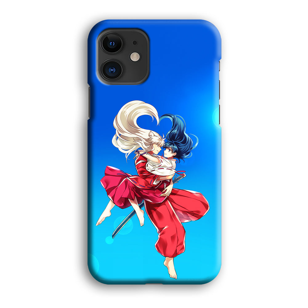 Inuyasha and Kagome Romantic iPhone 12 Mini Case