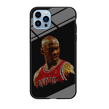 Jordan Typography iPhone 12 Pro Case-Phone Case-Altracase