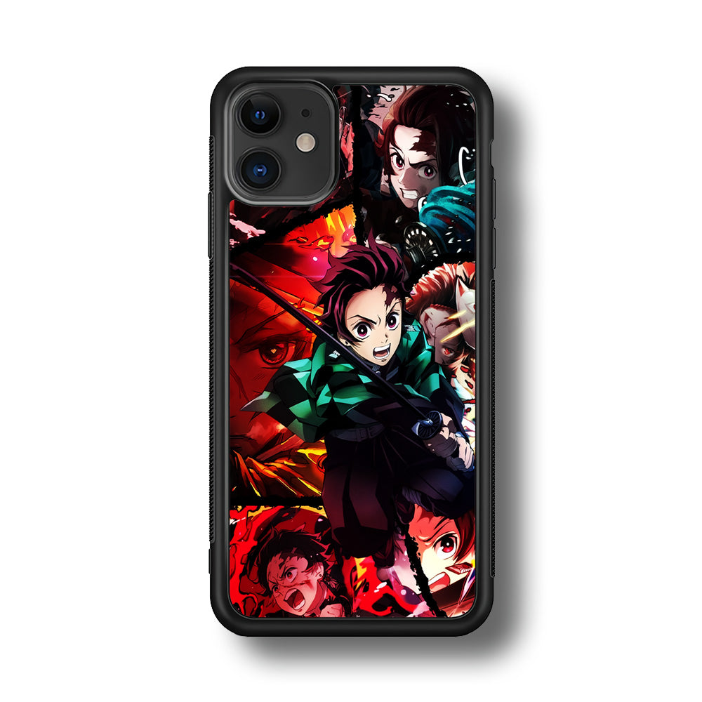 Kimetsu no Yaiba Tanjiro Aesthetic iPhone 11 Case