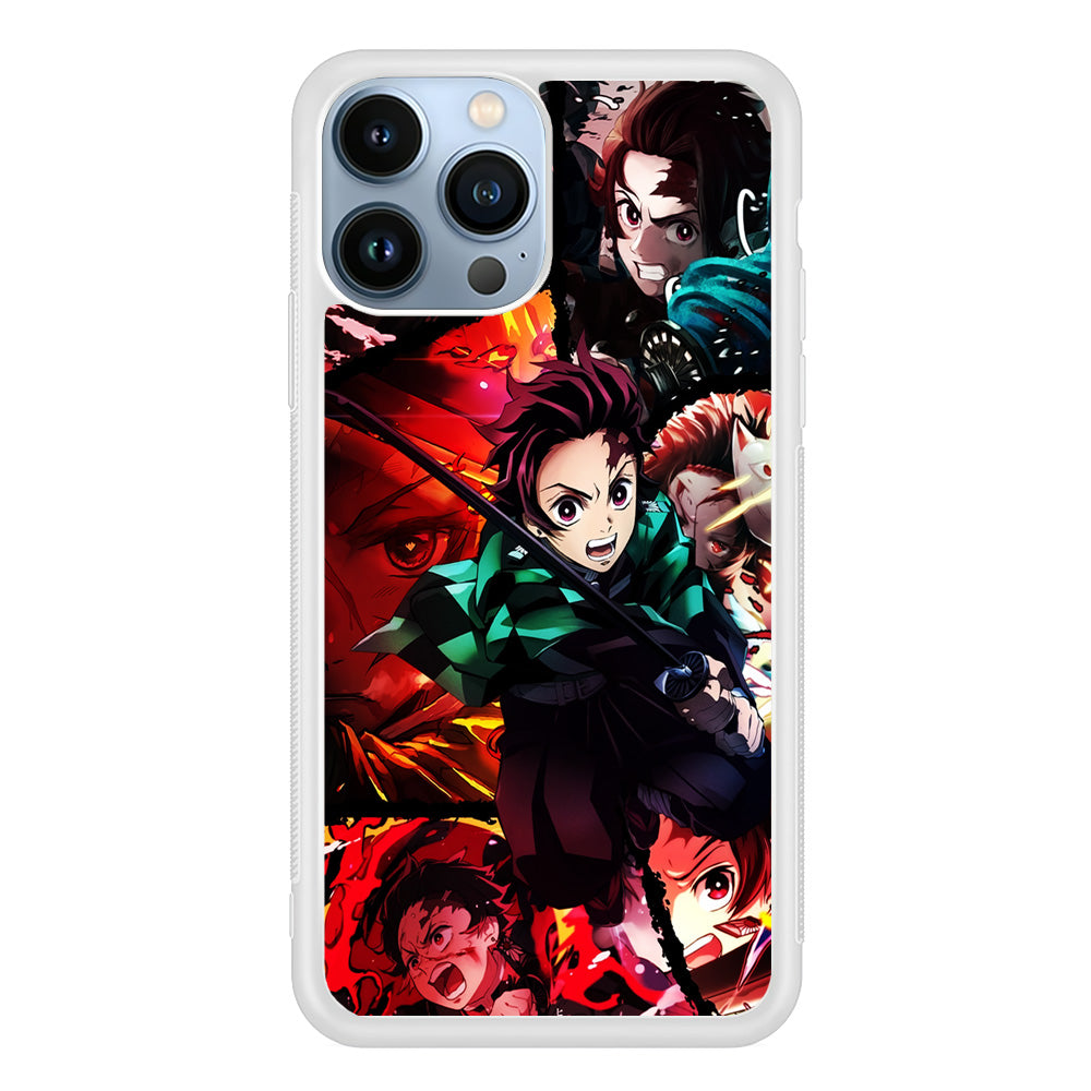 Kimetsu no Yaiba Tanjiro Aesthetic iPhone 14 Pro Case