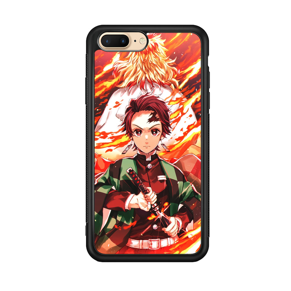 Kimetsu no Yaiba Tanjiro Kamado iPhone 8 Plus Case