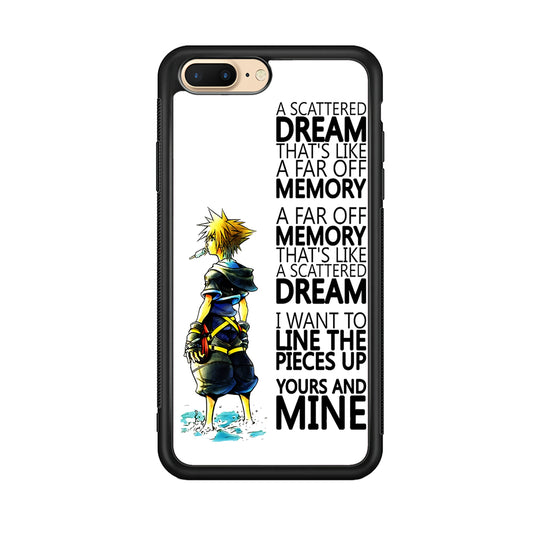 Kingdom Hearts Quote iPhone 8 Plus Case