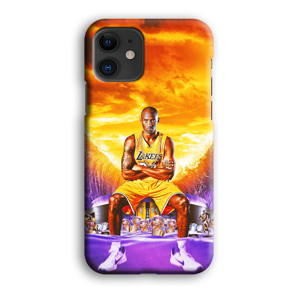 Kobe Bryant Legends Lakers iPhone 12 Case