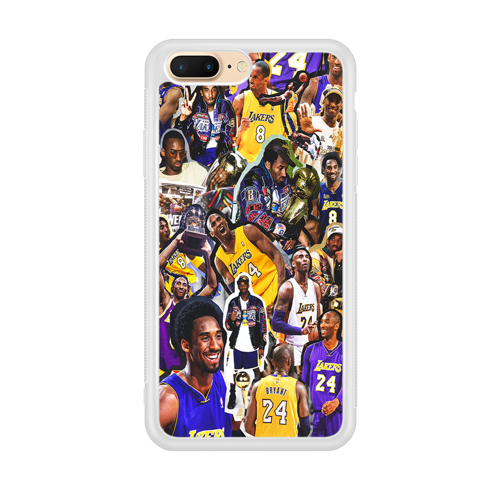 Kobe bryant lakers Collage iPhone 8 Plus Case