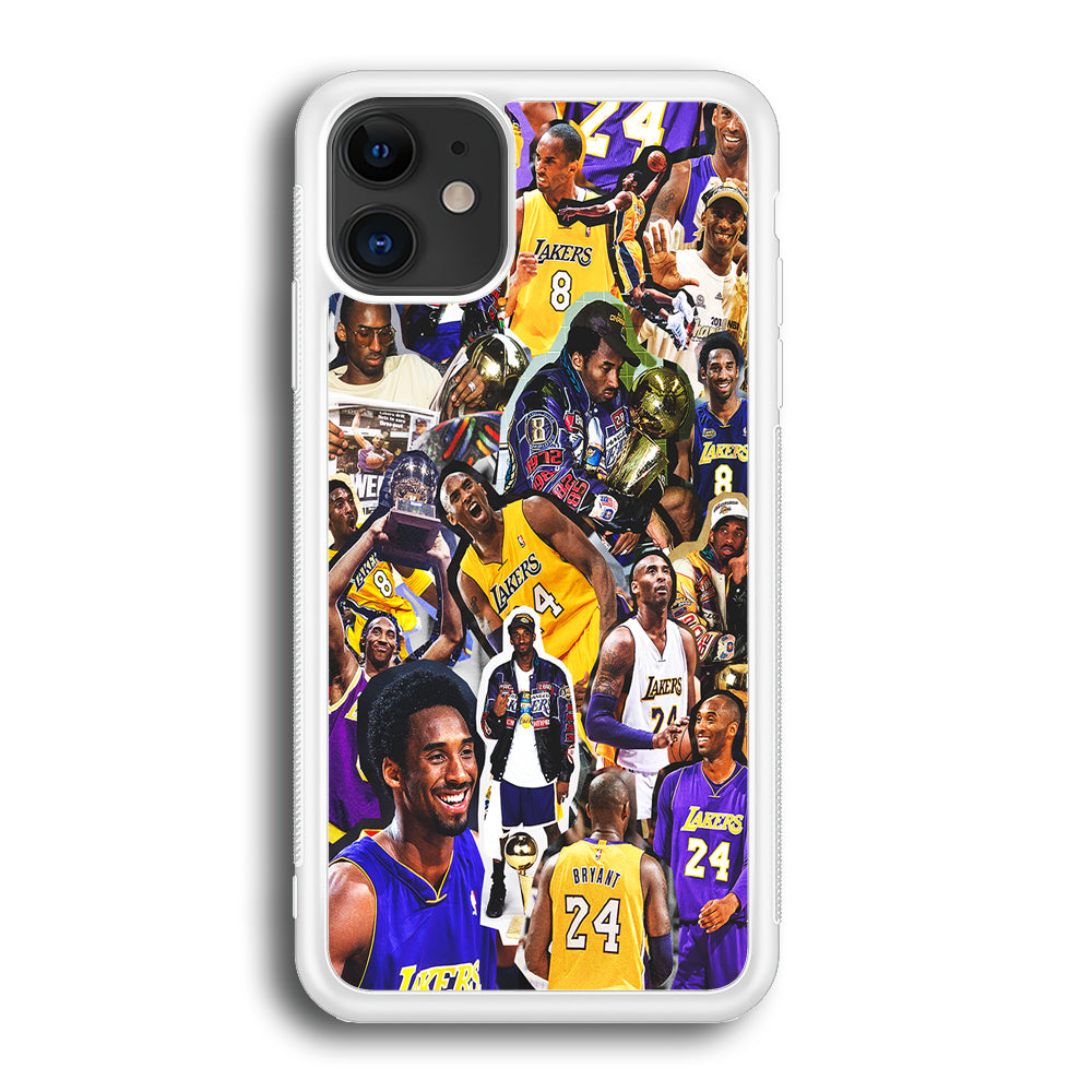 Kobe bryant lakers Collage iPhone 12 Mini Case