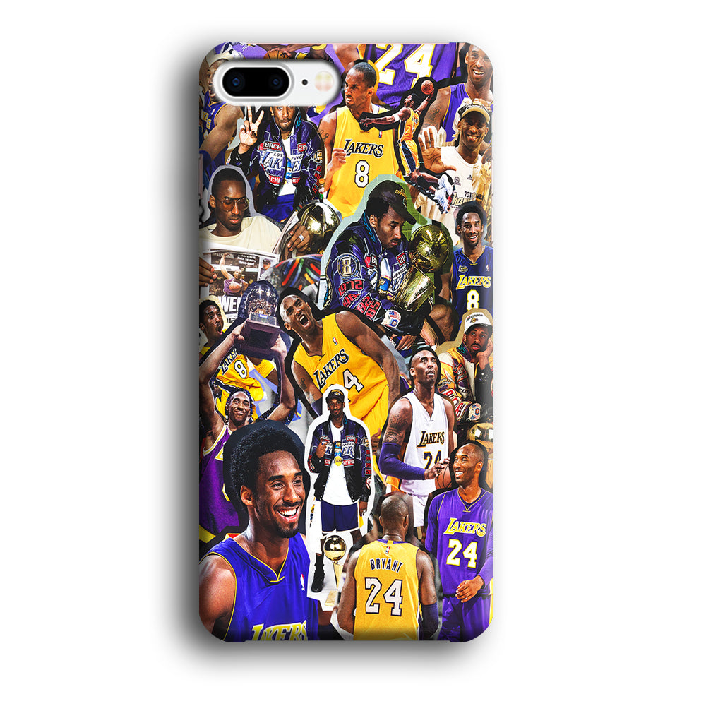 Kobe bryant lakers Collage iPhone 8 Plus Case