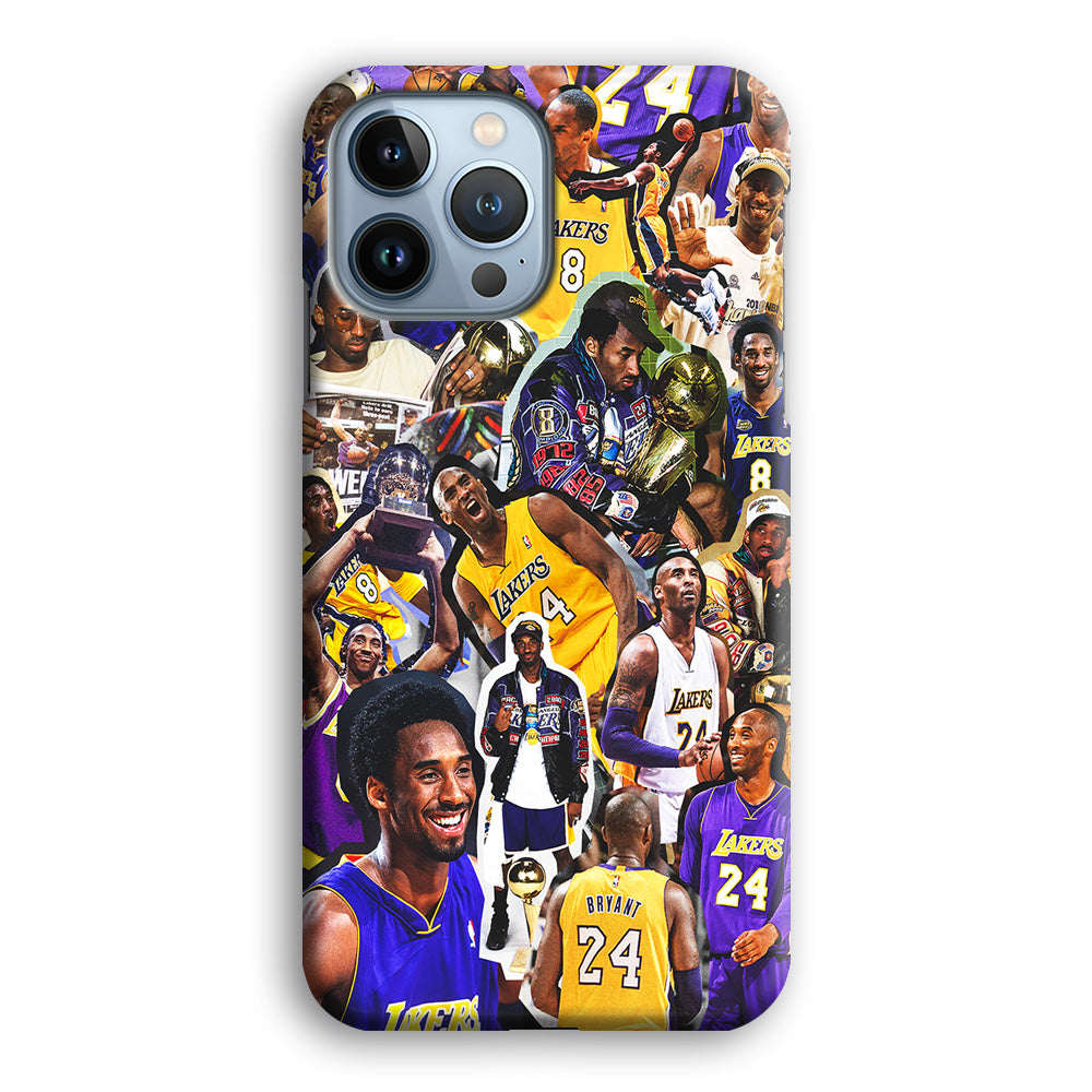 Kobe bryant lakers Collage iPhone 13 Pro Max Case