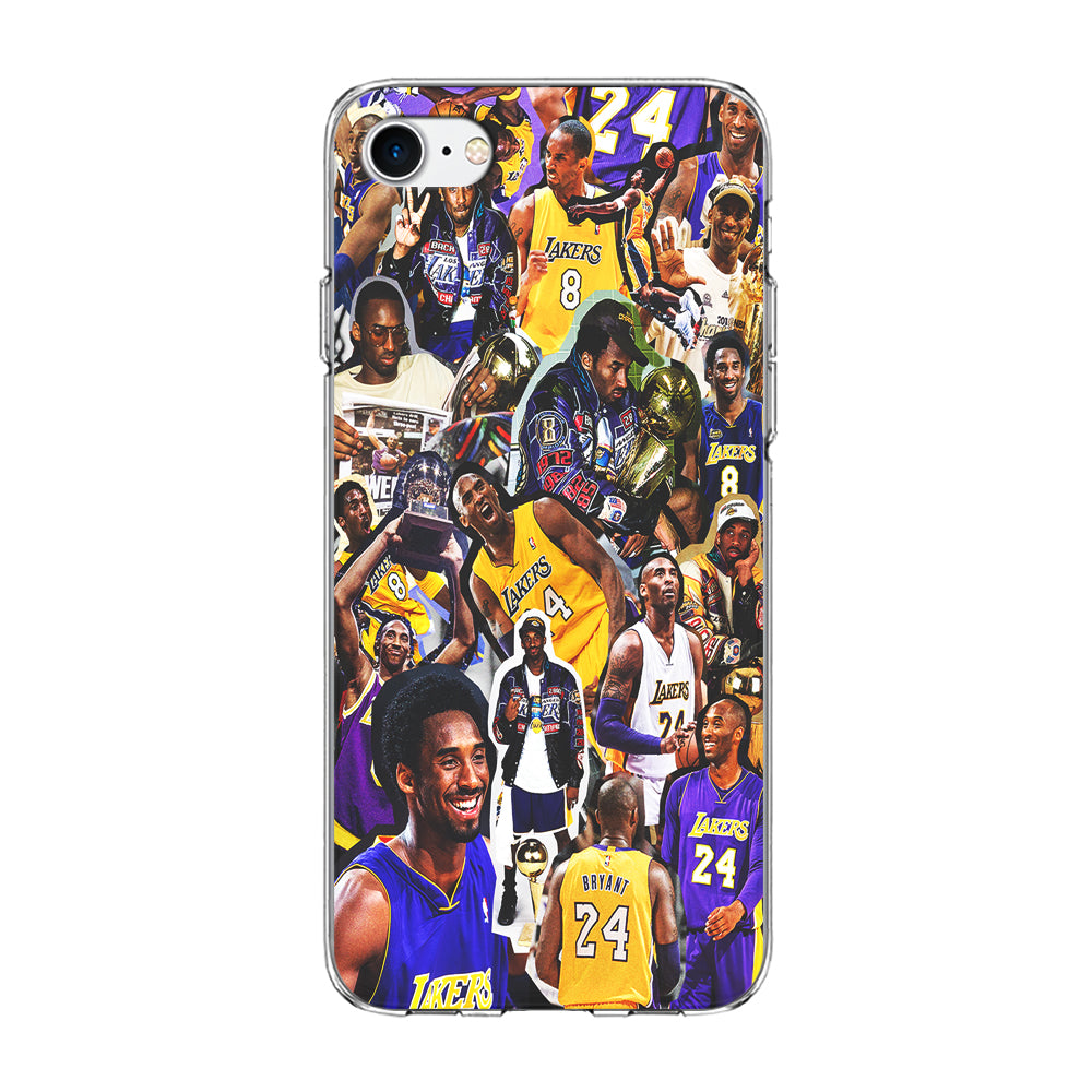 Kobe bryant lakers Collage iPhone 7 Case