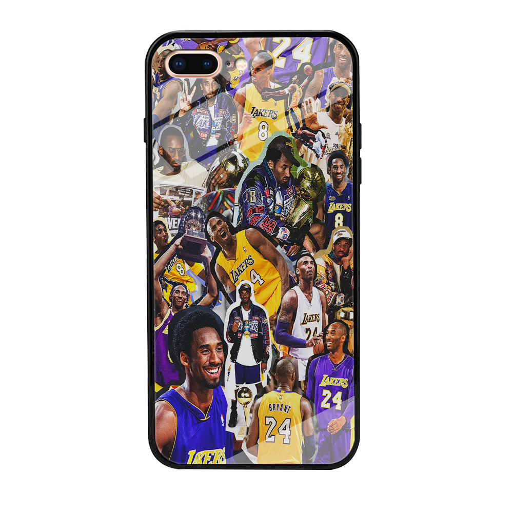 Kobe bryant lakers Collage iPhone 8 Plus Case