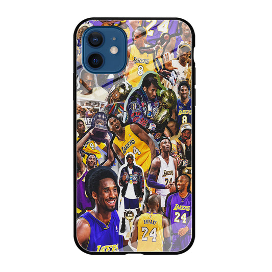 Kobe bryant lakers Collage iPhone 12 Mini Case