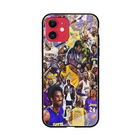 Kobe bryant lakers Collage iPhone 11 Case
