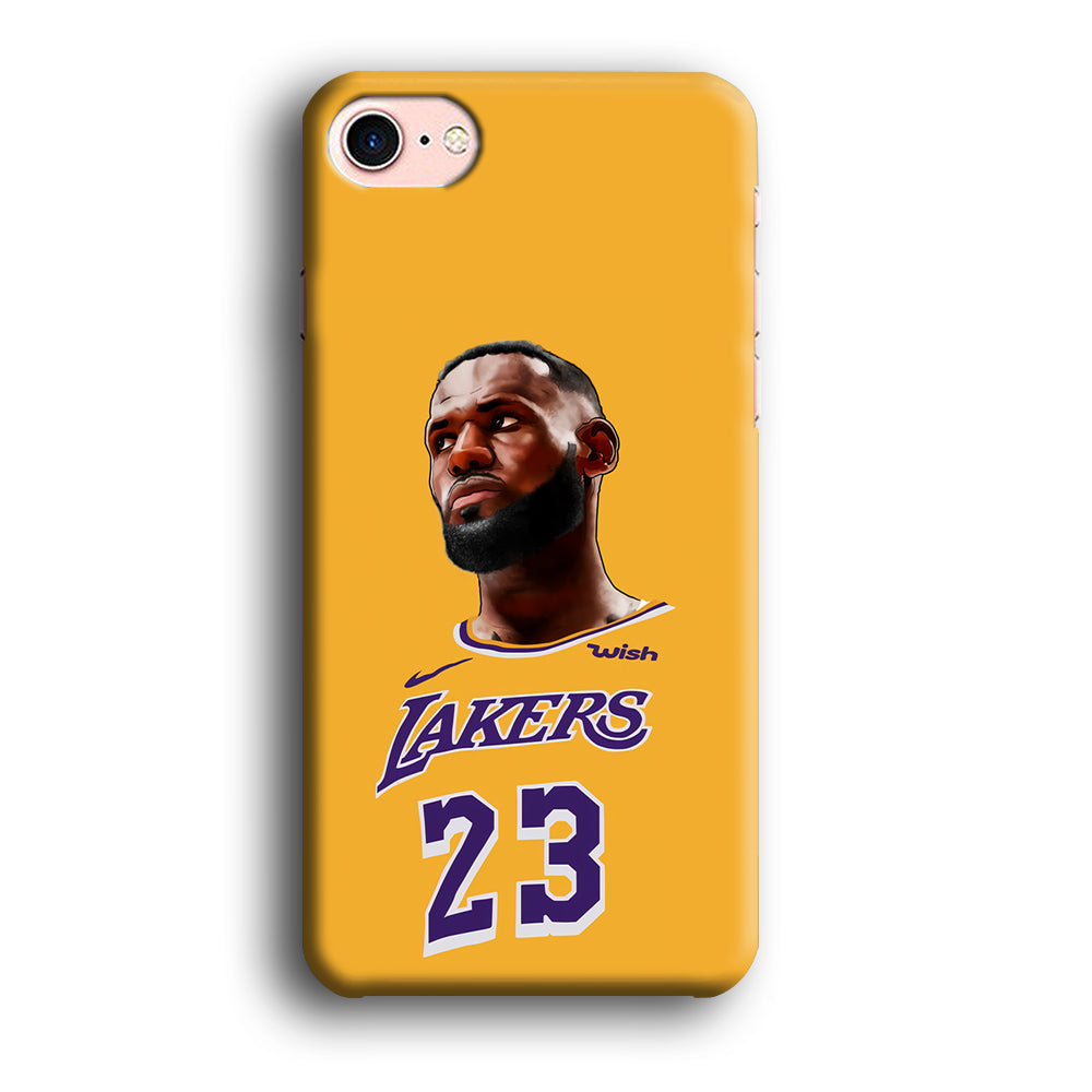Lebron James Lakers iPhone 8 Case-Phone Case-3D Case-Altracase