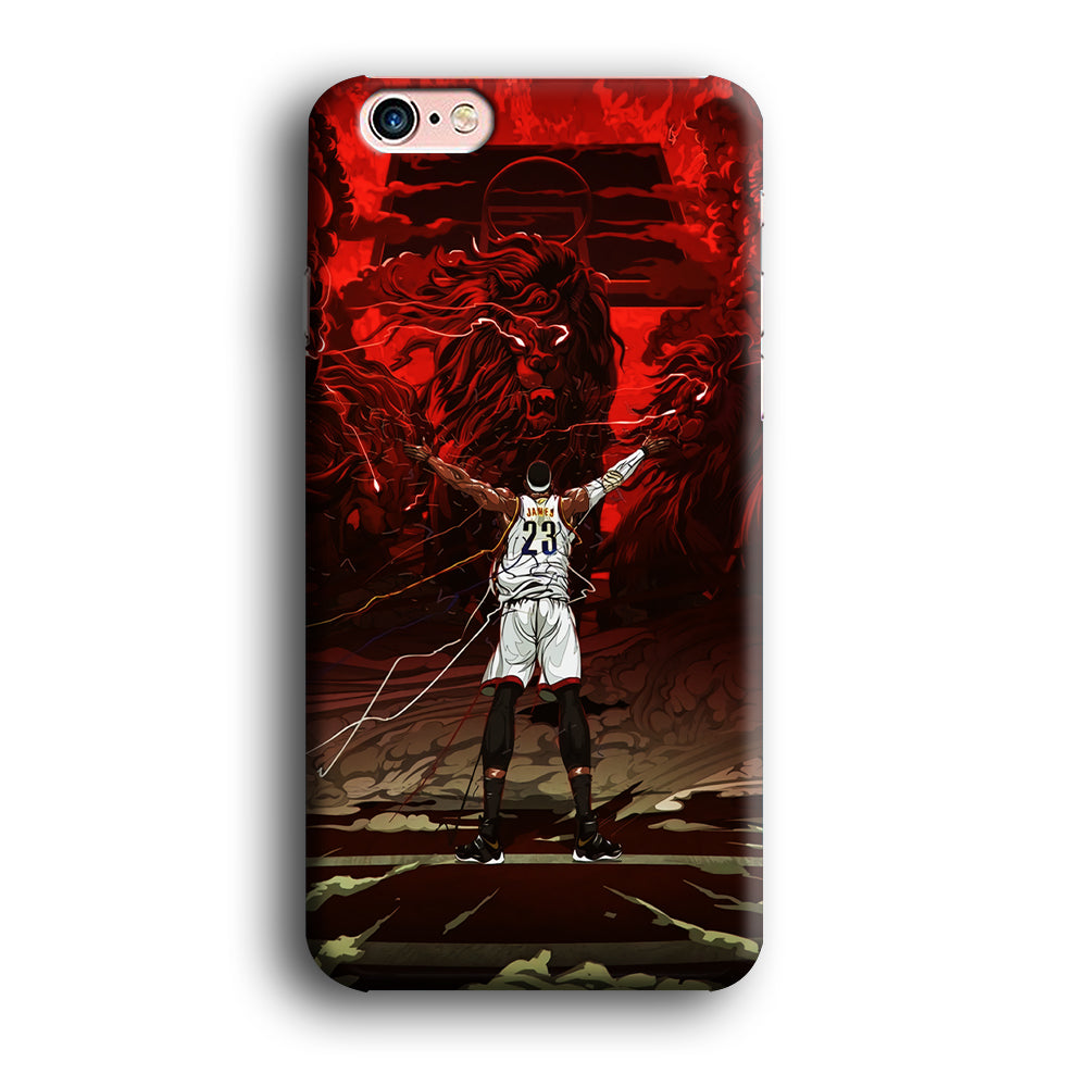 Lebron James Lion Art iPhone 6 | 6s Case